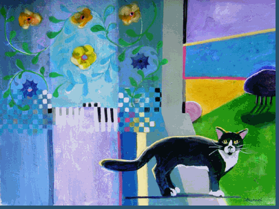 Kitty after Diebencorn