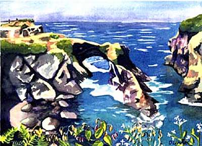 Mendocino arch
